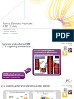 Nokia Siemens Networks-LTE Update - Dec 2010