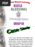 PBL Haematology (Bleeding) - B5