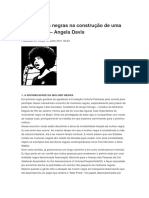 As Mulheres Negras Na Construção de Uma Nova Utopia Angela Davis