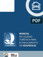 Manual de Calidad Turistica para Establecimientos de Hospedaje