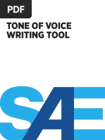 Brand Tone of Voice Tool