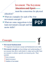 Chapter 4: Movement: The Keystone of Physical Education and Sport