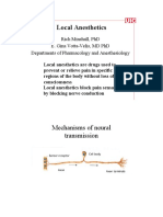 Local Anesthetics Handout