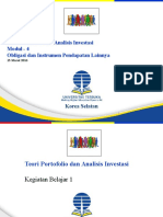 Teori Portofolio Dan Analisis Investasi - TTM 04 - Muhammad Hidayat & Imas Noviyana