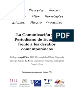 Chavero, P. y Oller, M. (2015) - "Políticas Públicas en Comunicación y Sistemas Mediáticos. El Caso de Ecuador"