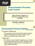 Procurement Process Lean Event