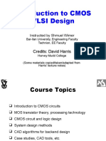 Introduction To CMOS VLSI Design: Credits: David Harris