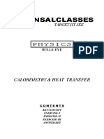 Calorimetry Thermodynamics