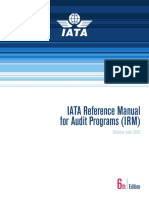 IATA Reference Manual For Audit Programs Ed 6