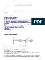 Comparaison Entre Un Automate Et Un Arbre