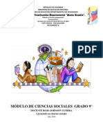 Modulo de Ciencias Sociales Historia Grado 9°