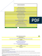 Matriz Requisitos para Solicitar Servicio en Cens