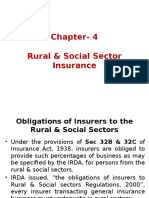 Rural & Social Sector Insurance