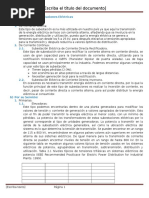 Clasificación de Las Subestaciones Eléctricas