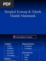 Bengkel Konsep & Teknik Mudah Matematik (Whole Number)