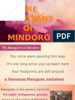 Mangyans of Mindoro