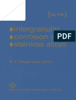 STP 656 - Intergranual Corrosion of Stainless Alloys