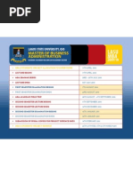 Lasumba 2009-10 Academic Calendar