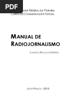 Manual de Radiojornalismo