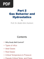 Part 2 Gas Behavior and Hydrostatics