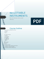 DPB 3023 - Negotiable Instruments