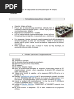 Normas Basicas para El Uso de Equipos de Computo