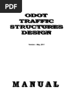 Traffic Structures Design Manual