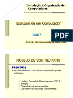 Aula 7 - Estrutura de Um Computador PDF