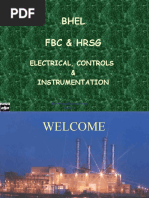 Bhel FBC & HRSG: Electrical, Controls & Instrumentation