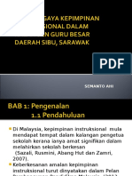 Amalan Gaya Kepimpinan Instruksional Dalam Kalangan Guru Besar