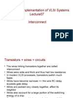 Design and Implementation of VLSI Systems Interconnect