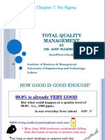 Chapter # 07 (Six Sigma)