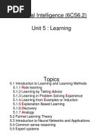 6CS6.2 Unit 5 Learning