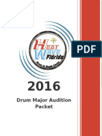 2016 Drum Major Packet