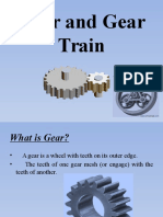 Gear and Gear Train