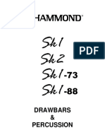 Hammond Drawbars & Percussion