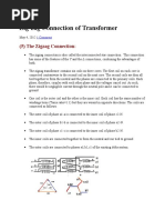 Zig-Zag Connection of Transformer