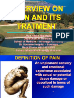 Overview On Pain and Its Tratment