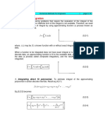 5.2 Numerical Integration: I FXD