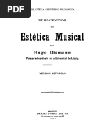 Elementos de Estética Musical