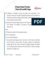 Fatigue Analysis MSC Patran