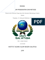 Resensi Buku Studi Islam Pendekatan Dan