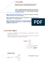 Classification of Electrodes