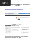 Manual de Instalacion Del Software Spss