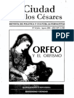 Orfeo y El Orfismo