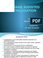 Membrane Assisted Crystallization