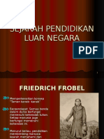 Sejarah Pendidikan Luar Negara