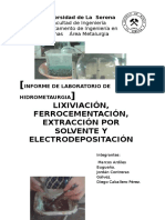 Informe Laboratorio Hidrometalurgia