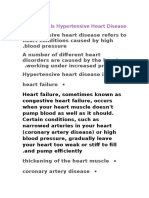 What Is Hypertensive Heart Disease