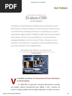 El Efecto CNN, Por Thierry Meyssan